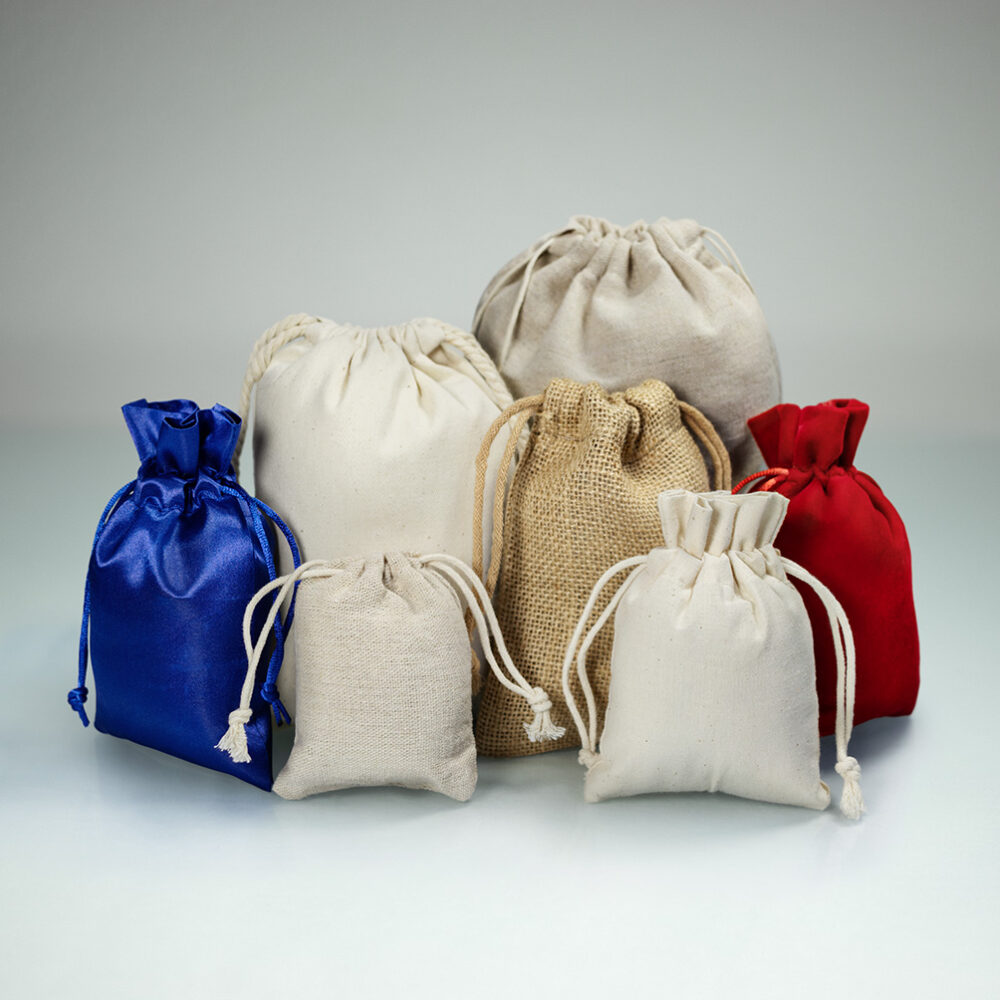 samples drawstring bags