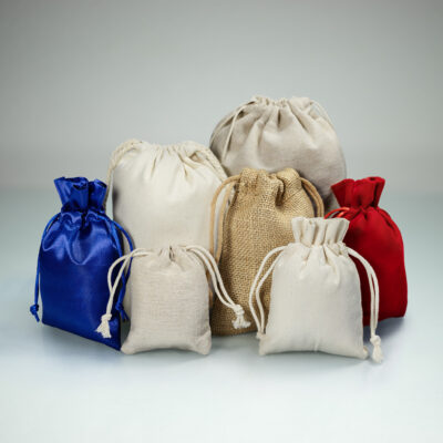 samples drawstring bags