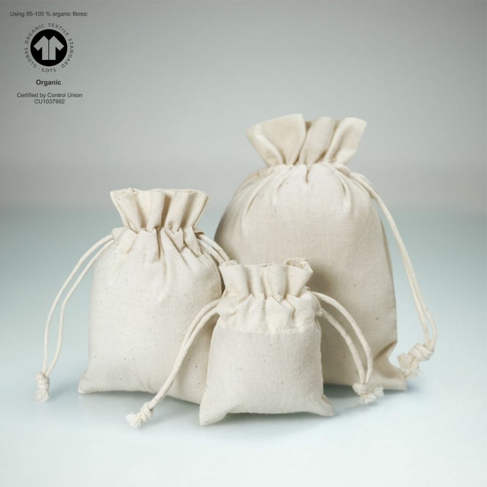 Ecological Cotton bags 116 gr / m2