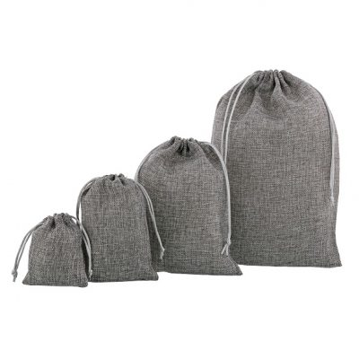 Jute Look Bags (PE) Anthracite Various Sizes